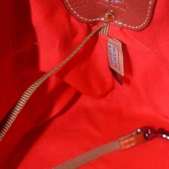 Dooney & Bourke Aubrey Satchel Terra Cotta Purse Bag - Picture 12 of 12